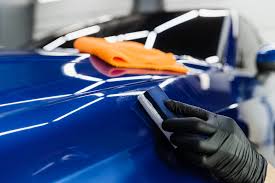 Professional car detailing process