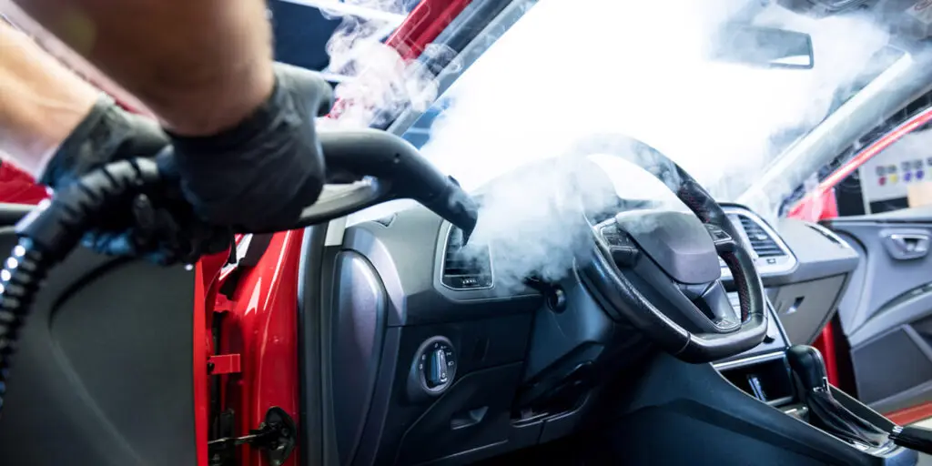 Interior steam cleaning